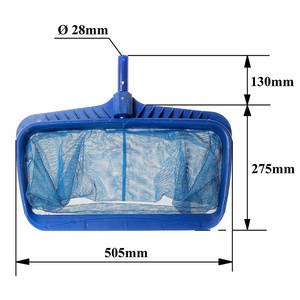 Vente en gros d'usine améliorée Filet d'écumoire de piscine Filet de nettoyage des feuilles dans un sac en filet Type de nettoyage Outils de nettoyage de piscine à usage intensif - Product Image 2