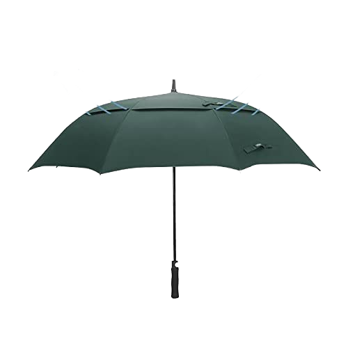 Dual canopy design of the golf umbrella