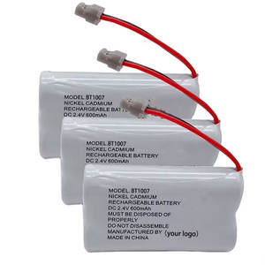 Pacco batteria 2.4V ni-mh per <span class=keywords><strong>telefono</strong></span> Cordless compatibile con BT183342/BT283342/CS6114/CS6419/CS6719 ricaricabile in magazzino - Product Image 1