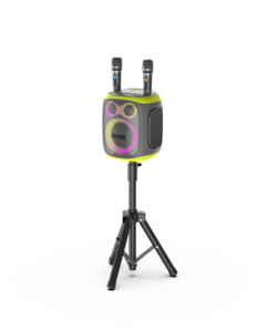 Hopestar partybox130 thời trang Super Bass ngoài trời Karaoke Loa 2 micro không dây 120W cho DJ Đảng KTV thu thập RGB - Product Image 5