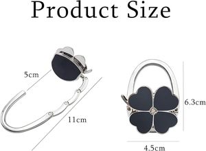 Gantungan Tas Lipat, Penyangga Tas Tangan, Pengait Tas untuk Meja, Penutup Kantong Beludru, Gantungan untuk Pernikahan Ulang Tahun - Product Image 2