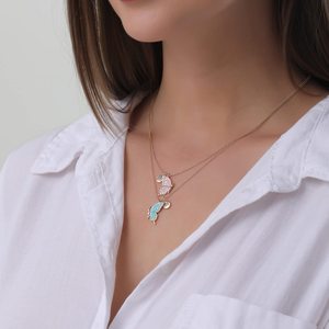 Cute Butterfly <strong>Necklaces</strong> <strong>for</strong> 2, Enamel Butterfly Friendship <strong>Necklace</strong> <strong>for</strong> Teen Girls Women <strong>Best</strong> <strong>Friend</strong> Birthday Gift - Product Image 5