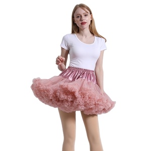 <span class=keywords><strong>Jupon</strong></span> en mousseline de soie à volants pour fille, vente directe d'usine, jupe <span class=keywords><strong>Tutu</strong></span> à bas prix, pour <span class=keywords><strong>femme</strong></span> et adulte, bon marché - Product Image 1