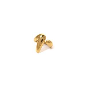 Fashion <b>Rings</b> PVD Gold Plated 316L Stainless Steel Sustainable Resistant Modern Design - Product Image 1