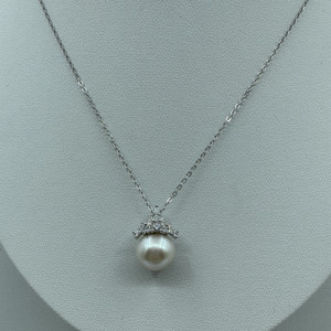 Vente en gros 9-10mm AAAAA véritable perle naturelle <span class=keywords><strong>reine</strong></span> <span class=keywords><strong>des</strong></span> <span class=keywords><strong>neiges</strong></span> collier tendance bijoux élégants collier de perles d'eau douce de haute qualité - Product Image 4