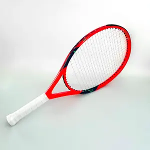 Raquette de Tennis personnalisée de 23 pouces en fibre de carbone de bonne qualité pour enfants
