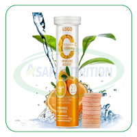 Ausreson Label pribadi pre-workout Drink Effervescent Tablet suplemen energi Gym elektrolit Vitamin c Effervescent Tablet