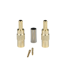 Connecteur coaxial MCX-K-1.5 Femelle Jack Connecteur MCX Sertissage Câbles de communication RG316 RG174 pour antenne