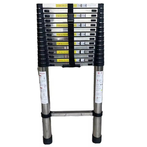 Teleskopleiter aus Aluminiumlegierung mit optimiertem, kompaktem Design und praktischer Verlängerung für den Heimgebrauch zum besten Preis. - Product Image 2