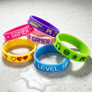 Pulseras de Silicona Promocionales Personalizadas, Pulsera de Silicona que Brilla en la Oscuridad, Precio Económico al por Mayor - Product Image 6