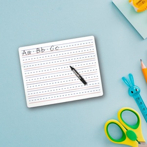 กระดานไวท์บอร์ดแบบแห้งเขียนได้ทนทานสำหรับเด็กฝึกภาษาและวาดภาพ - Product Image 1