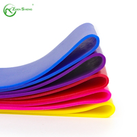 Zhensheng vente en gros personnalisé élastique TPE bande de résistance bandes de traction bandes de boucle extensible pour exercices Gym Fitness