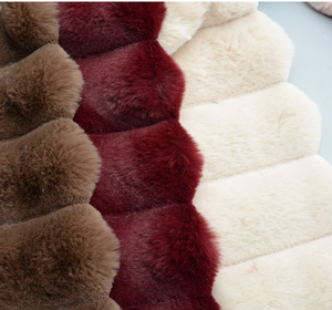 Faux <span class=keywords><strong>Chinchilla</strong></span> Piel artificial Corte ranura Faux Rabbit Fur Ropa Zapatos Material Equipaje Juguete <span class=keywords><strong>Tela</strong></span> <span class=keywords><strong>de</strong></span> felpa - Product Image 4