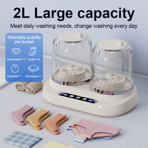 Nueva mini ropa interior, <span class=keywords><strong>lavadora</strong></span> portátil inalámbrica para calcetines, <span class=keywords><strong>lavadora</strong></span> <span class=keywords><strong>pequeña</strong></span> semiautomática - Product Image 4