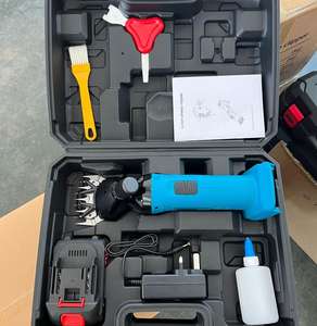 Machine de cisaillement de <span class=keywords><strong>laine</strong></span> de mouton Rechargeable de haute qualité Machine de découpe de cheveux de chèvre animale électrique cisailles <span class=keywords><strong>à</strong></span> <span class=keywords><strong>laine</strong></span> sans fil - Product Image 6