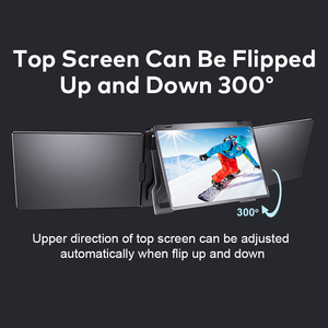 Estensore Schermo Laptop 16 Pollici Monitor IPS con Porta Type C per Triplo Display 1 Cavo Windows e <span class=keywords><strong>Mac</strong></span> - Product Image 3