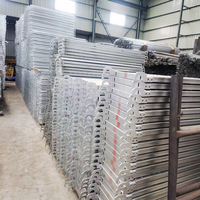 Plataforma de Andamio de Acero Tianjin Bridge Steel ERW Q235 con Certificación ISO, Estándar ASTM, Fácil Montaje, Color Plateado, Garantía de 3 Años