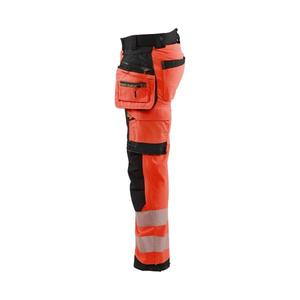 BLAKLADER - 182025135599D112 Pantalones Softshell de alta visibilidad Rojo/Negro-EAN 7330509873687 ROPA DE TRABAJO DE LA HI-VIS - Product Image 4