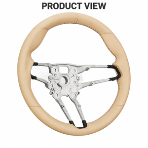 Steering <b>Wheel</b> Microfiber Leather for Porsche 911 Panamera Macan Taycan Custom Replacement Wholesale for Automotive Workshops - Product Image 5