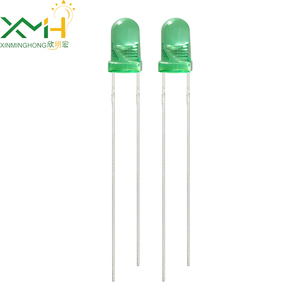 <span class=keywords><strong>Led</strong></span> 3 mét đầu tròn màu xanh lá cây khuếch tán ống kính thâm quyến <span class=keywords><strong>LED</strong></span> chiếu sáng Diode Dip - Product Image 2