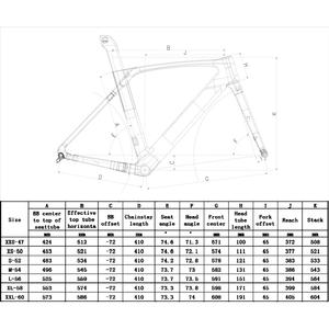 Seraph-piezas completas de bicicleta de carretera, TT-X34 de fabricación, cable oculto completo, 2022 - Product Image 6