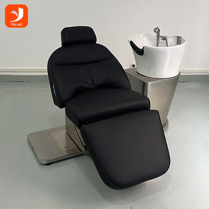 Chaise de shampooing de salon de coiffure de qualité supérieure, chaise de barbier rotative, cuir PU ergonomique pour salon de coiffure, mobilier de salon - Product Image 4