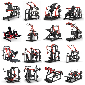 Máquina de entrenamiento de fuerza con placas de acero para <span class=keywords><strong>press</strong></span> de pecho <span class=keywords><strong>inclinado</strong></span> sentado, para culturismo y piernas, equipo de gimnasio comercial - Product Image 6