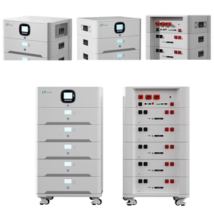 แบตเตอรี่ลิเธียมเก็บพลังงาน 5KWh-20KWh 5-10kWh 51.2V แบบต่อพ่วงได้ รองรับระบบไฮบริดกริด AC เกรด A - Product Image 2