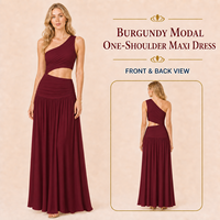 Robe longue trapèze asymétrique élégante modèle personnalisé |   Robe de soirée luxueuse blanche à taille haute, modeste, OEM ODM