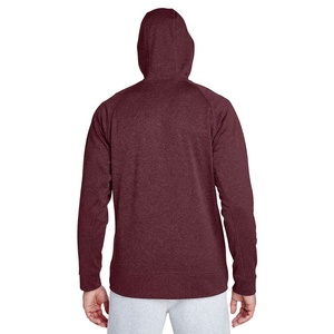 Sweat à capuche zippé léger et respirant en coton 100% avec impression de logo personnalisée pour homme, vêtements d'extérieur pour homme - Product Image 4