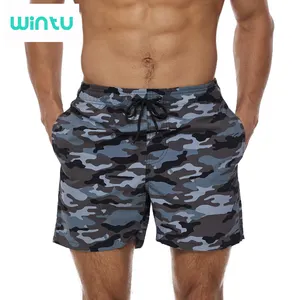 Manufactory Direct Print For You XXXXL Camo Boardshorts Men Sexy Beachwear Plus Size