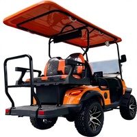 Voiturette de golf tout-terrain Tarion 4 places, essence, 4 temps, avec pare-brise et toit rigide, vitesse 45 km/h, autonomie 30-90 km, roues de 14 pouces