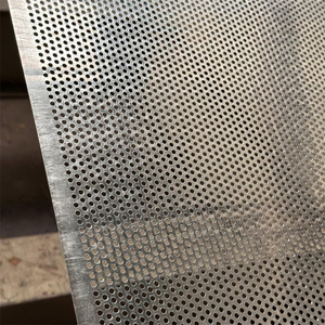 0.5mm sóng giá rẻ không gỉ mạ kẽm đục lỗ kim loại tấm lưới cán nguội tấm đục lỗ - Product Image 5