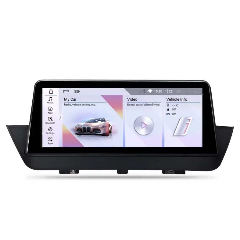 YZG-REPRODUCTOR Multimedia con pantalla IPS de 10,25 pulgadas y 8 núcleos, autorradio con DVD, Android 12, Carplay, 64GB, 32GB, para BMW X1, E84