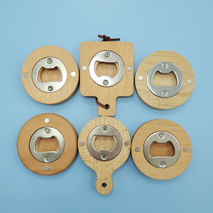 Ouvre-bouteilles en bois, acier inoxydable et métal, design unique, logo personnalisé, sublimation, OEM, pour bar, cadeau, vente en gros - Product Image 6