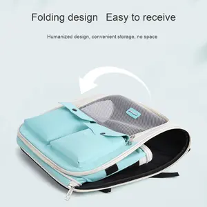 Fabrika doğrudan tedarik büyük kapasiteli kedi sırt çantası taşıyıcı Oxford evcil hayvan sırt çantası torba omuzdan askili çanta sırt çantası köpekler kediler - Product Image 5