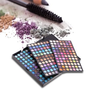Popfeel Palette de fards à paupières 252 couleurs 3 panneaux – Maquillage en poudre, stick, pâte et émulsion pour les yeux - Product Image 4