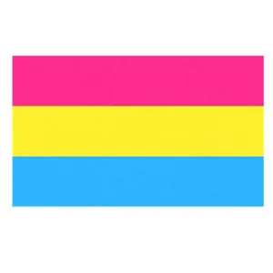 Biểu Ngữ OEM Tùy Chỉnh Cờ Cầu Vồng Cờ Đồng Tính Sáu Màu Cờ Tự Hào LGBT Bán Sỉ