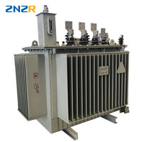 Dış Mekan Yüksek Gerilim Güç Trafosu 315KVA Trifaze 35kV~220kV 50/60Hz Yağlı Tip Güç Trafosu 415V 220V Çıkışlı