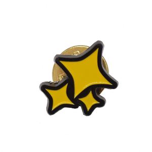 Custom Metal Gifts Antique Brass 3D Badge 3 Part Combination Event Badge - Product Image 5