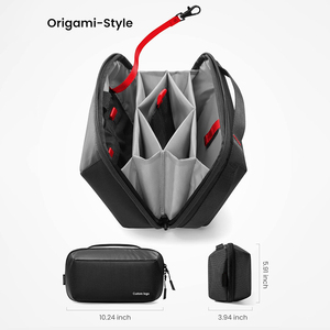 Electronic Organizer Accessory Pouch for MacBook Charger Cables Power Bank Hard Drive Cords USB Adapter Memory Card - Product Image 2