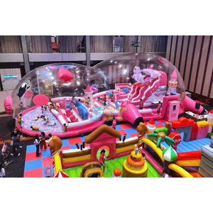 Amusement extérieur Portable PVC Transparent Maison à bulles gonflable Tente de pelouse Ballon géant Cochon Château plein d'entrain à <span class=keywords><strong>vendre</strong></span> - Product Image 1