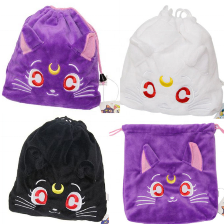 Милые аниме сумки на шнурке SM Сейлор Мун для спортзала и хранения косметички
