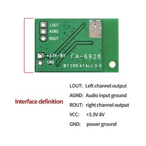 <span class=keywords><strong>CA</strong></span>-6928 LED güç kaynağı modülü 3.3-8V BT ses çift dijital ses amplifikatörü modül kartı - Product Image 2
