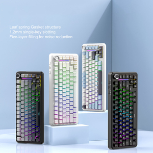 Bán nóng OEM ODM tùy chỉnh 2.4G Ergonomic TKL Bàn phím không dây cho PC cơ khí phong cách nhà máy trực tiếp giá - Product Image 2