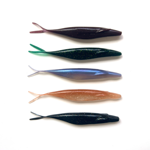 Leurre souple HOWELL Fork Tail, appât souple <span class=keywords><strong>de</strong></span> style américain pour eau salée et eau douce, pour le bar, le <span class=keywords><strong>poisson</strong></span> mandarin, le culter, le <span class=keywords><strong>poisson</strong></span> jaune - Product Image 4