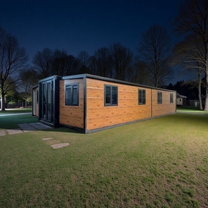 샌드위치 패널 사전 설계된 20ft/40ft 컨테이너-래피드 캠프 설치를 위한 분리형 모듈식 시스템 - Product Image 1