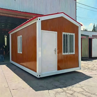 Maison Modulaire Préfabriquée 20ft 40ft Multifonctionnelle Conteneurs Cabines Pré-construites Maison Conteneur Détachable en Acier
