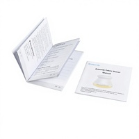 Brochure d'instructions promotionnelle pour employés, pliée en une seule page, noir et blanc, imprimée offset sur papier de qualité supérieure