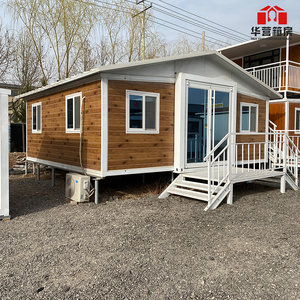 <span class=keywords><strong>Venta</strong></span> Directa de Casa Prefabricada de 2 a 4 Dormitorios, Vivienda Portátil de Lujo, Contenedor Plegable Prefabricado de 40 pies x 20 pies, Casa Expandible - Product Image 2